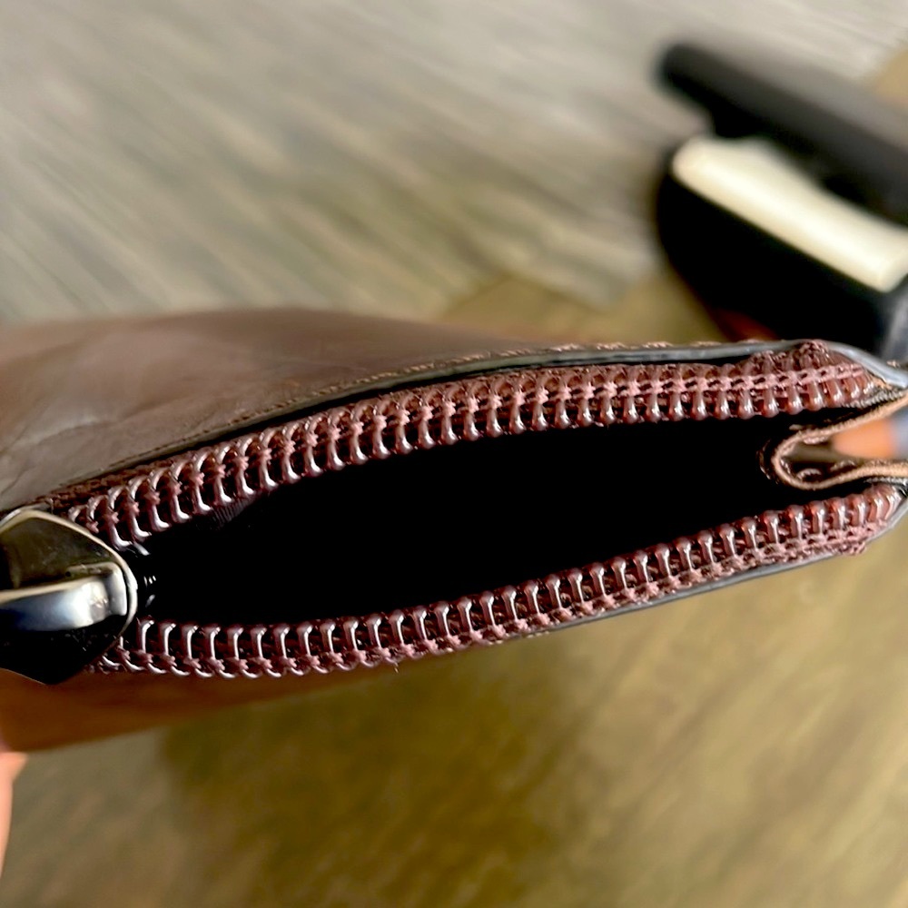 Brown leather Fossil wallet - Picture 4 of 4